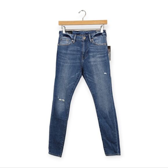 NWT True Religion Jennie Curvy Medium Wash High Rise Skinny Jeans Size 26 - Picture 1 of 7